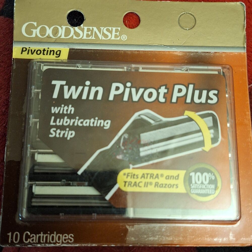Goodsense Twin Pivot Plus Cartridges Fits ATRA Trac II Razors